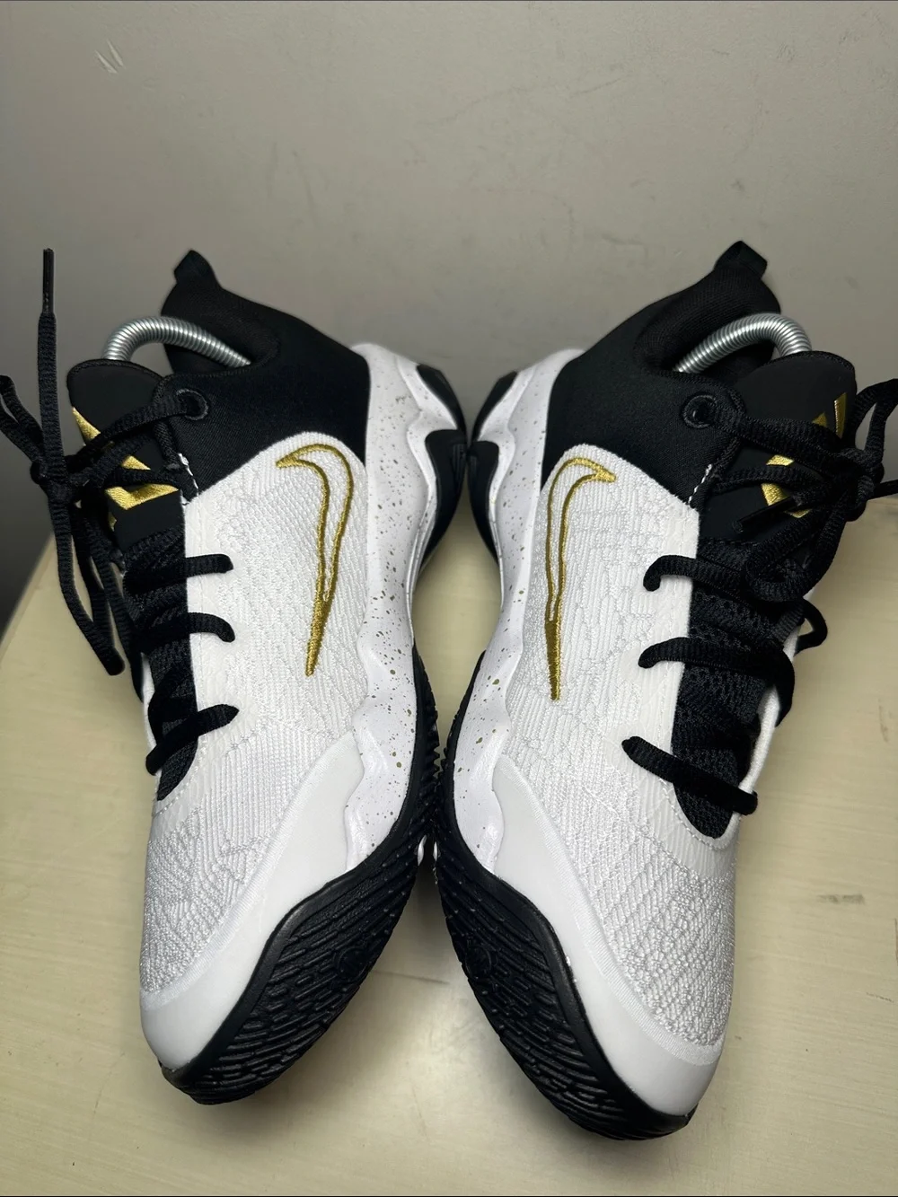 Nike Men’s Giannis Immortality 4 Basketball Shoes - White/Gold/Black